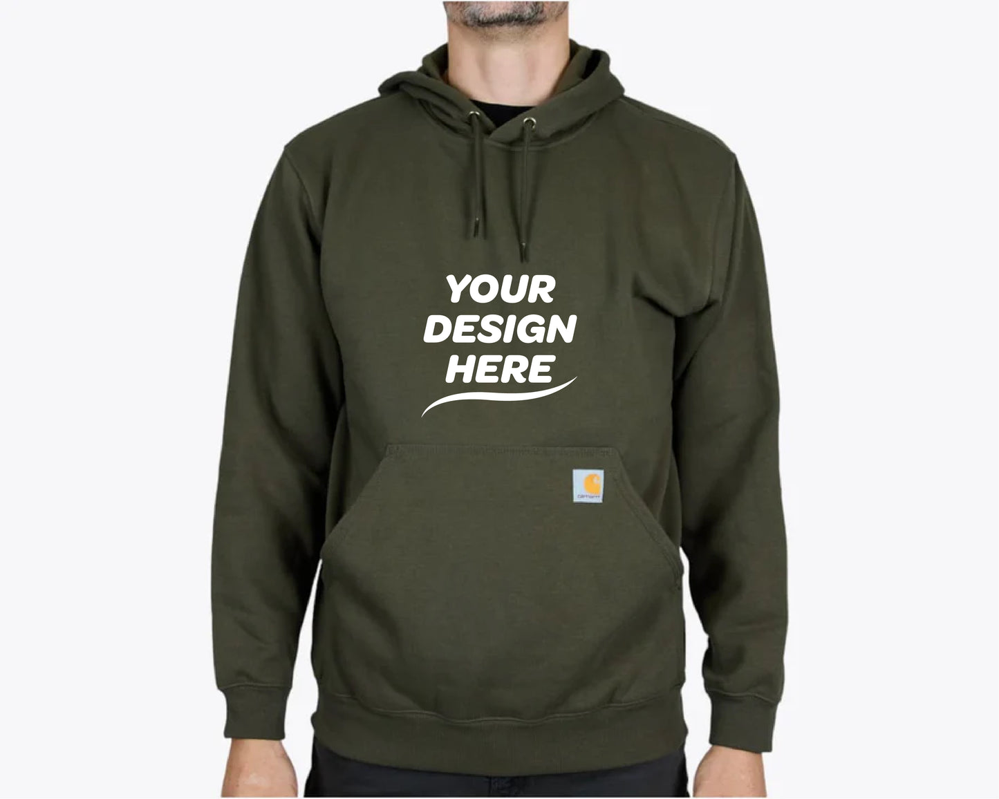 Custom Carhartt Midweight Hooded Sweatshirt – Add Your Logo or Design