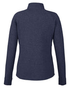 North End NE725W | Women's Spirit Textured Quarter-Zip Pullover