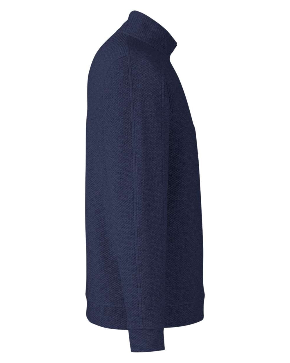 North End NE725 | Men's Spirit Textured Quarter-Zip Pullover