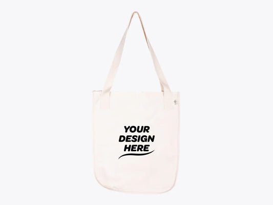 Custom Organic Cotton Canvas Market Tote – Add Your Logo or Design