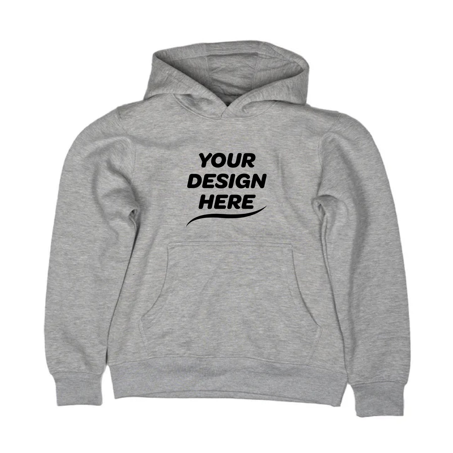 Custom Premium Youth Pullover Hoodie – Add Your Logo or Design