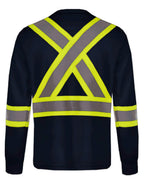 CX2 S05948 | Adult Long Sleeve Hi-Vis T-Shirt