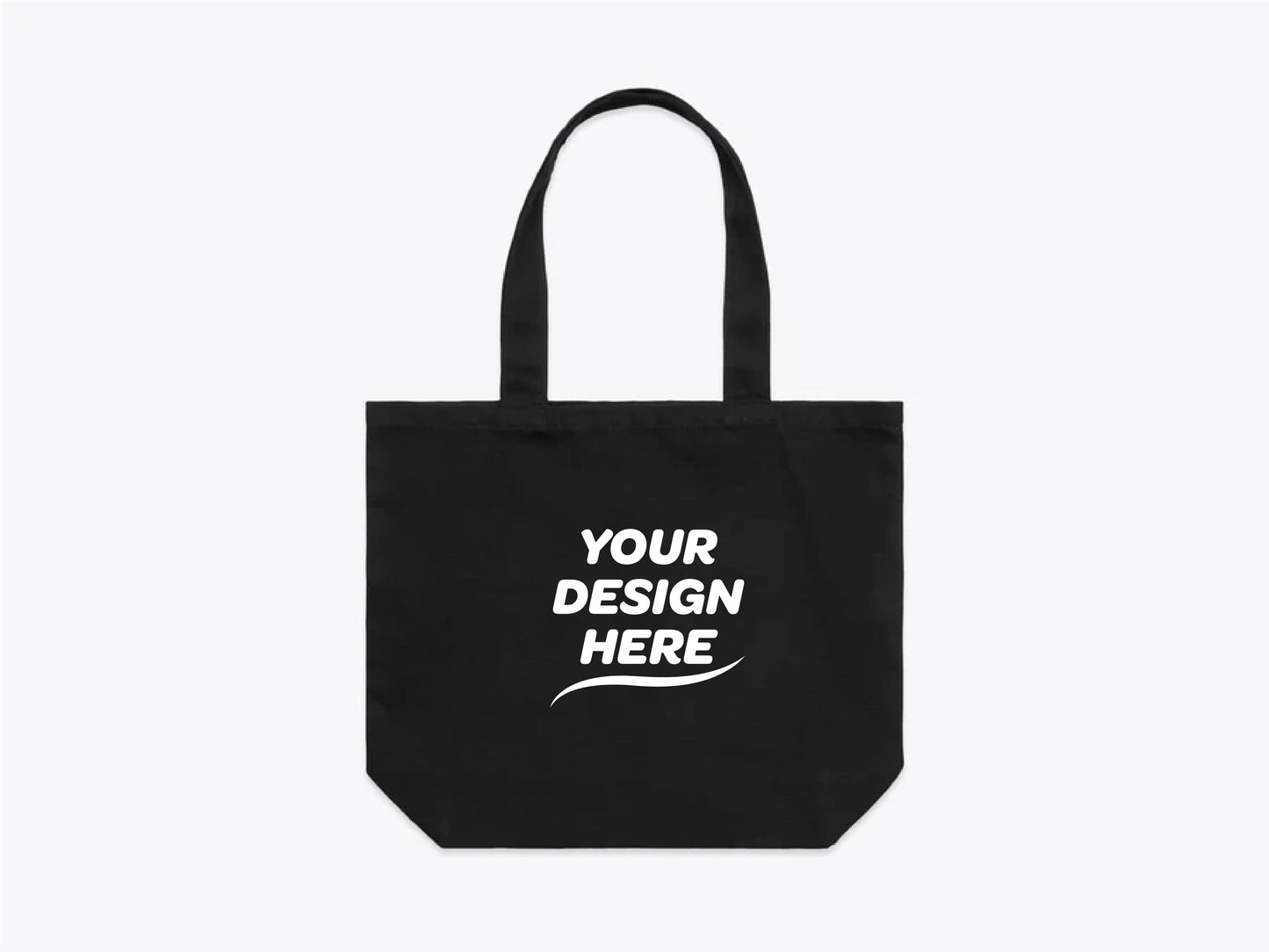 Custom Shoulder Tote Bag – Add Your Logo or Design