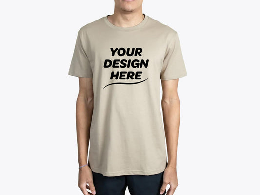 Custom Staple Cotton T-Shirt – Add Your Logo or Design