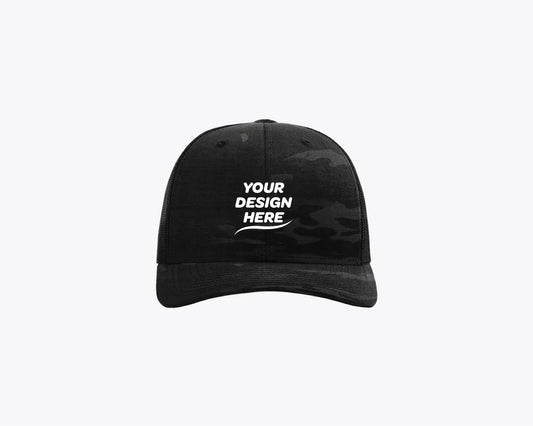 Custom Tactical Trucker Cap – Add Your Logo or Design