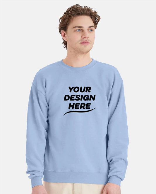Custom Unisex EcoSmart Crewneck Sweatshirt – Add Your Logo or Design