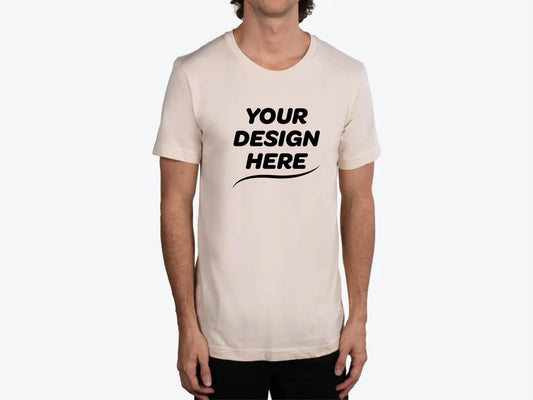 Custom Unisex Jersey Short Sleeve T-Shirt – Add Your Logo or Design