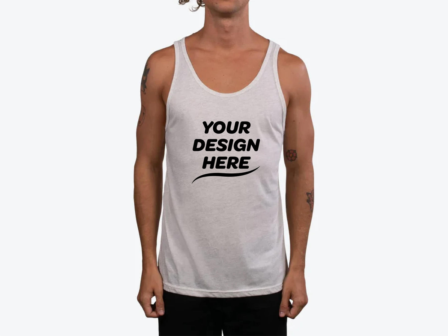 Custom Unisex Jersey Tank – Add Your Logo or Design