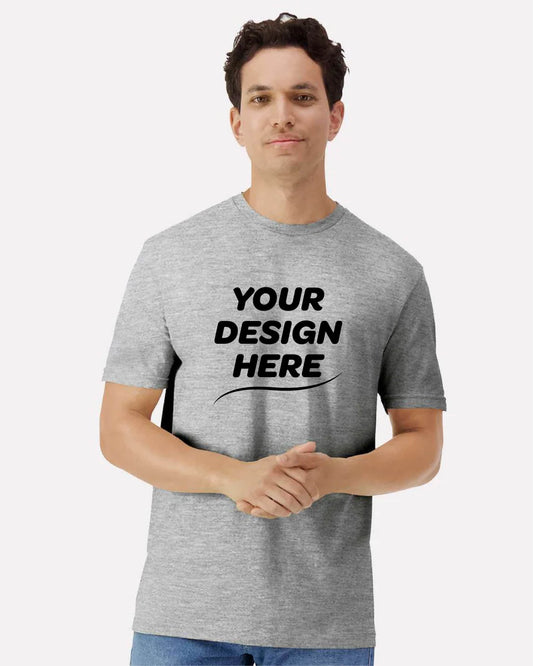 Custom Light Cotton T-Shirt – Add Your Logo or Design