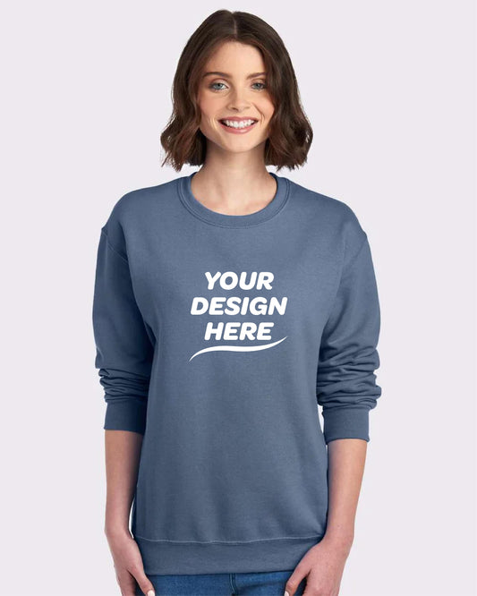 Custom Unisex NuBlend Crewneck Sweatshirt – Add Your Logo or Design