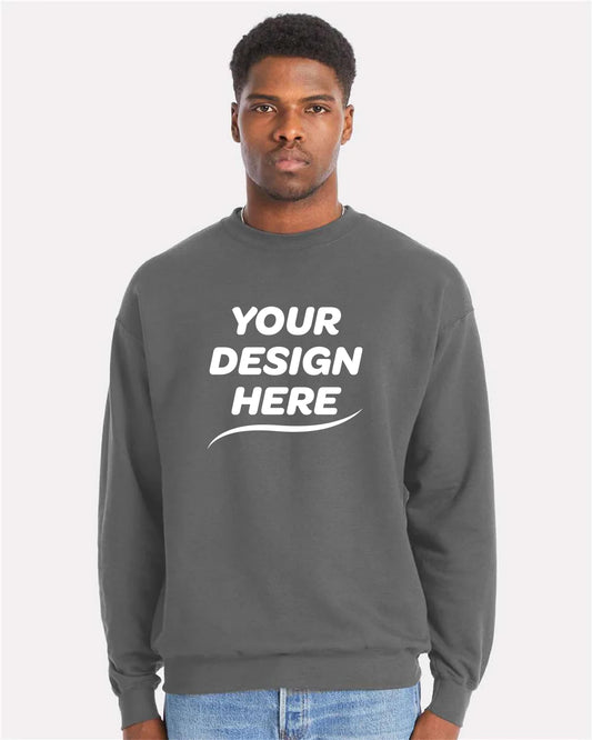 Custom Unisex Perfect Sweats Crewneck Sweatshirt – Add Your Logo or Design