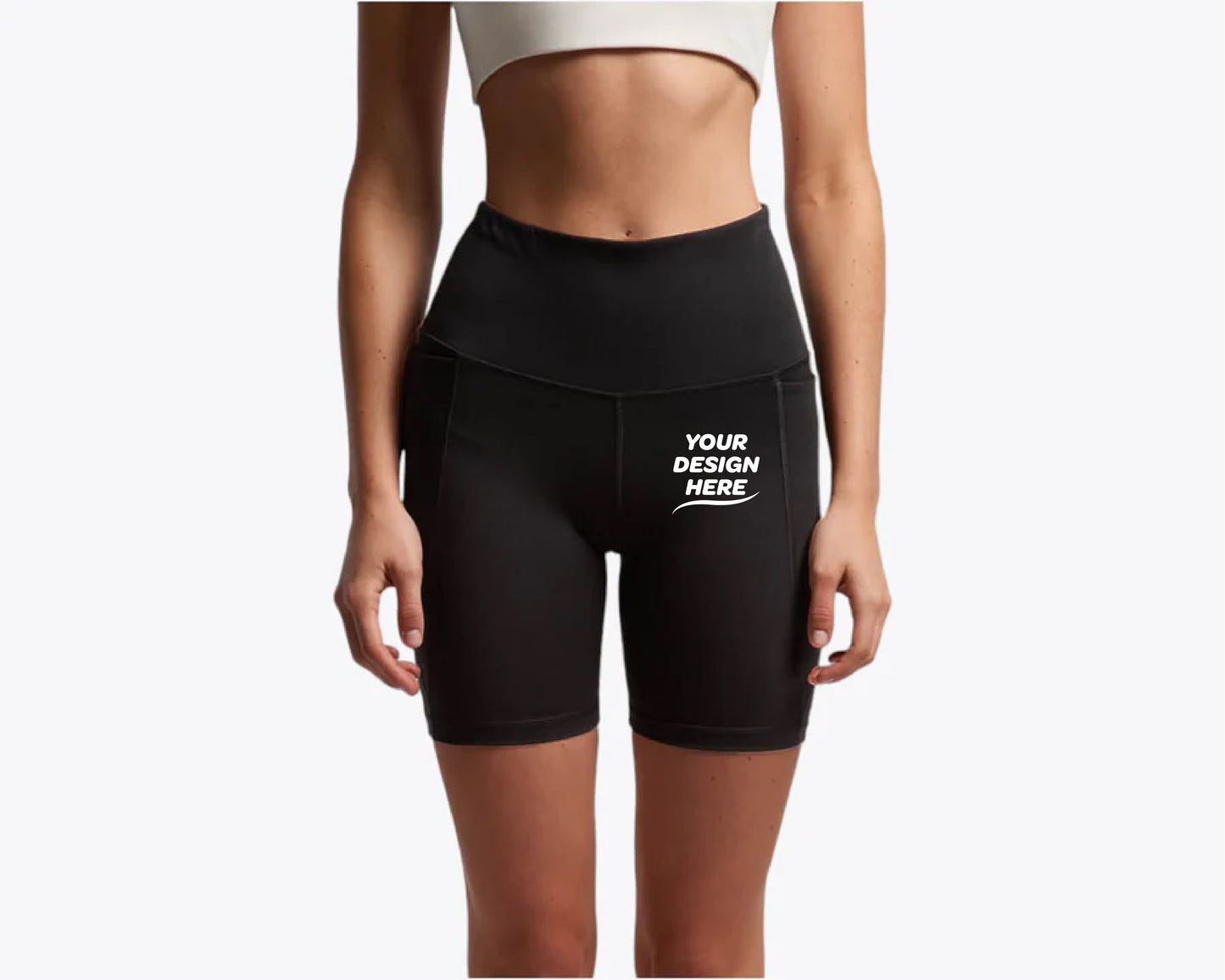 Custom Women’s Active Bike Shorts – Add Your Logo or Design