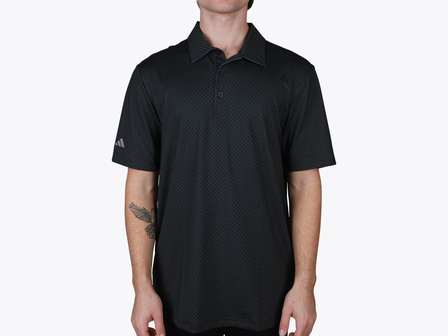 Custom Diamond Dot Print Polo – Add Your Logo or Design