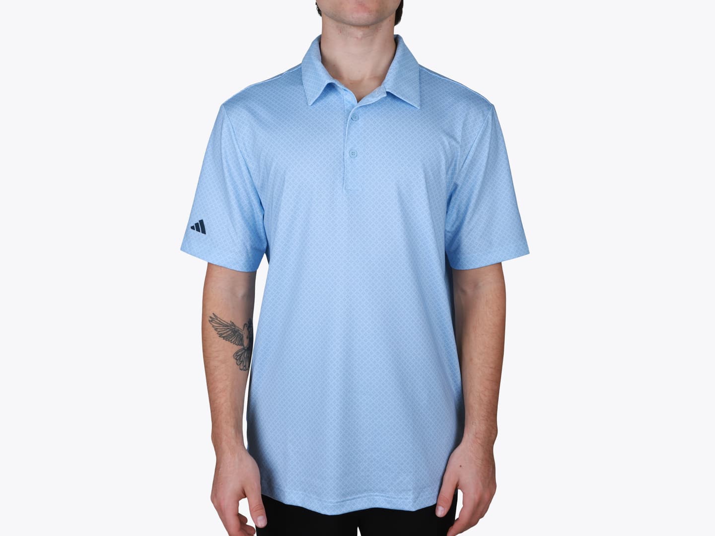 Custom Diamond Dot Print Polo – Add Your Logo or Design
