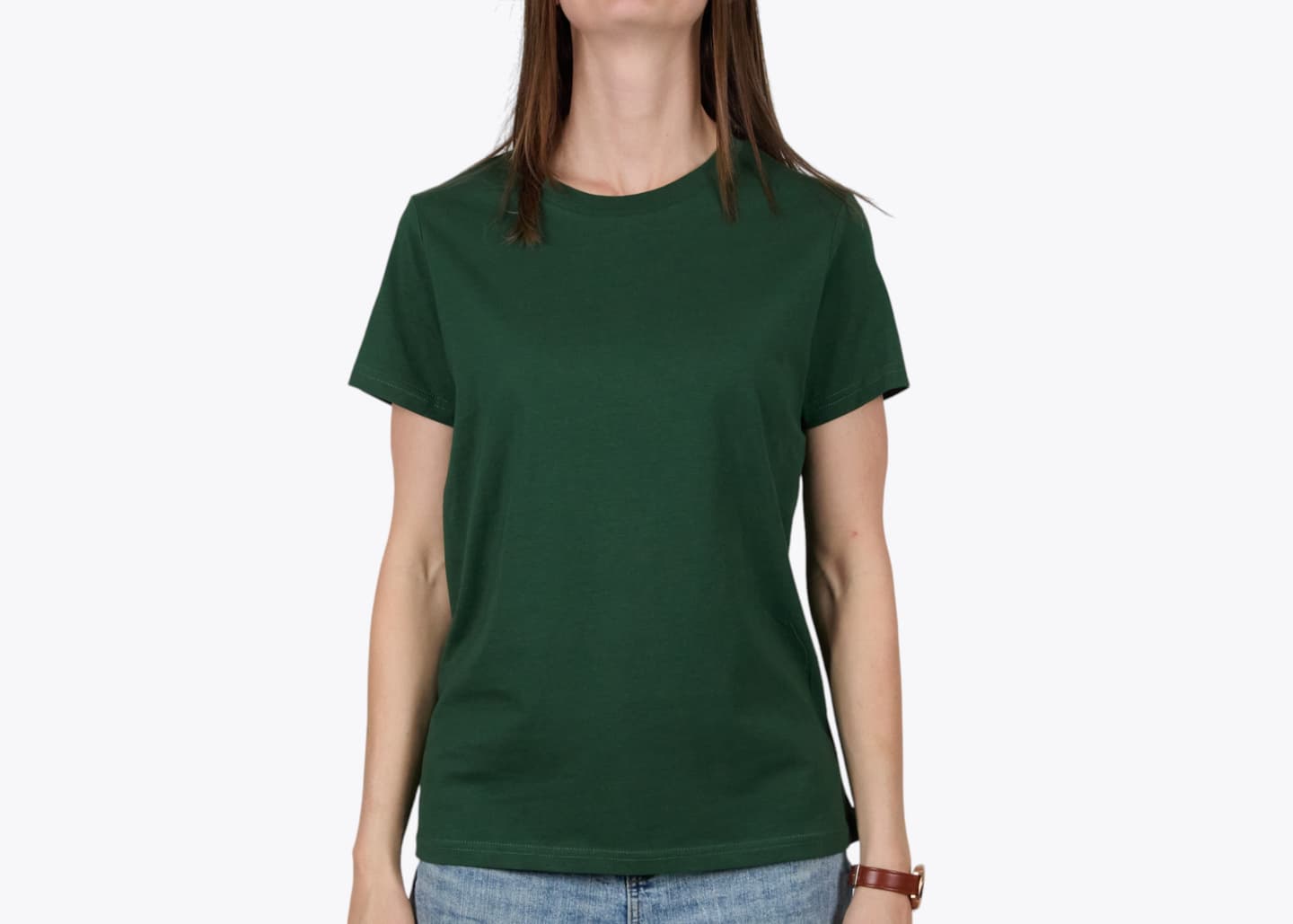 Custom Women’s Maple Cotton T-Shirt – Add Your Logo or Design