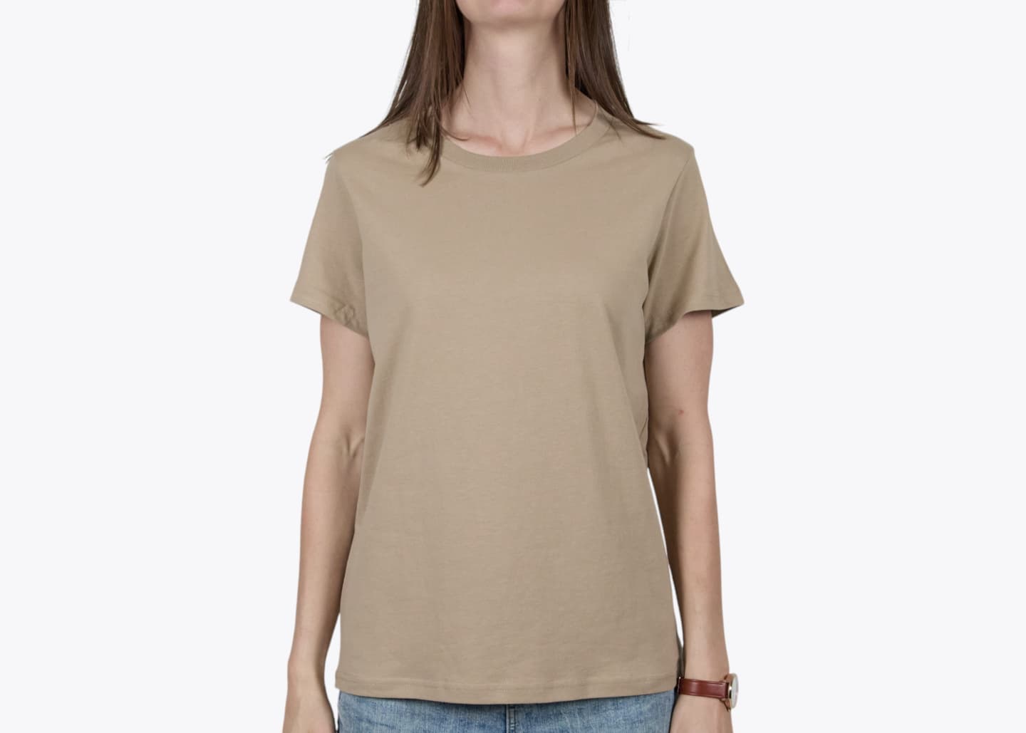 Custom Women’s Maple Cotton T-Shirt – Add Your Logo or Design