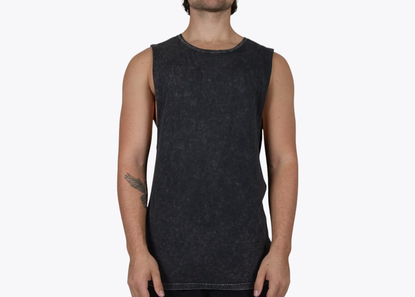 Custom Stone Wash Barnard Tank – Add Your Logo or Design