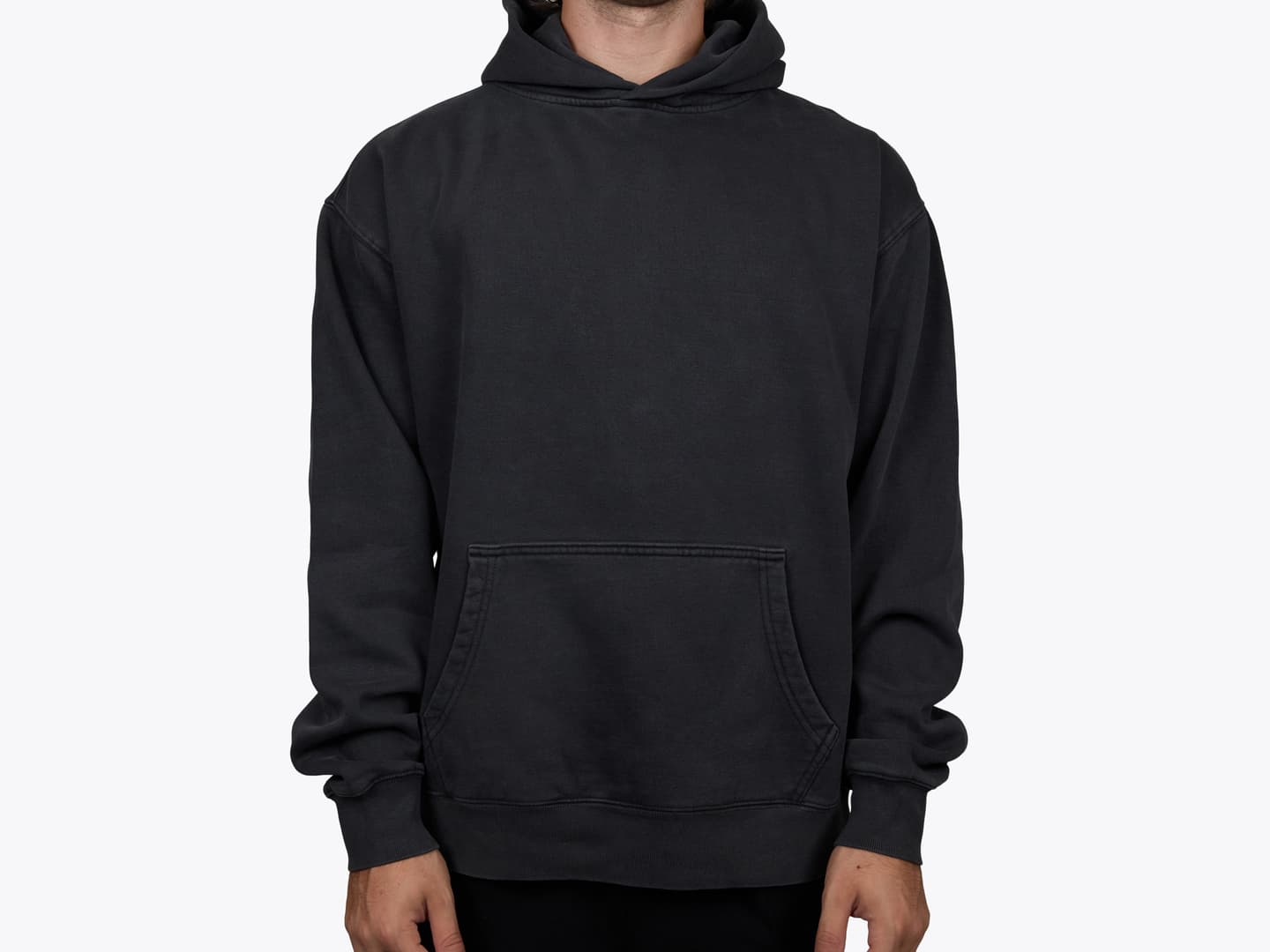 Mens Faded Relax Hood