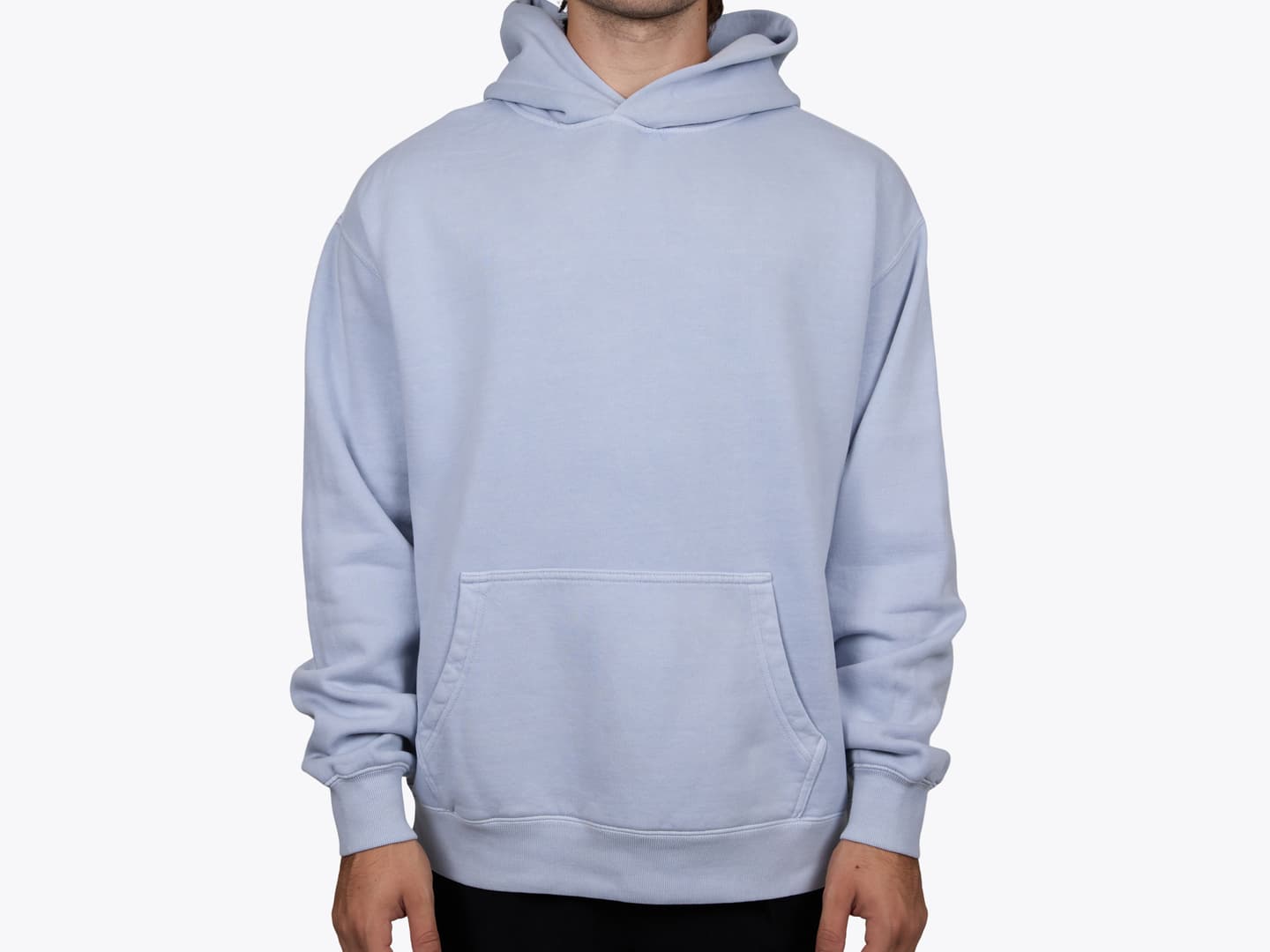 Mens Faded Relax Hood