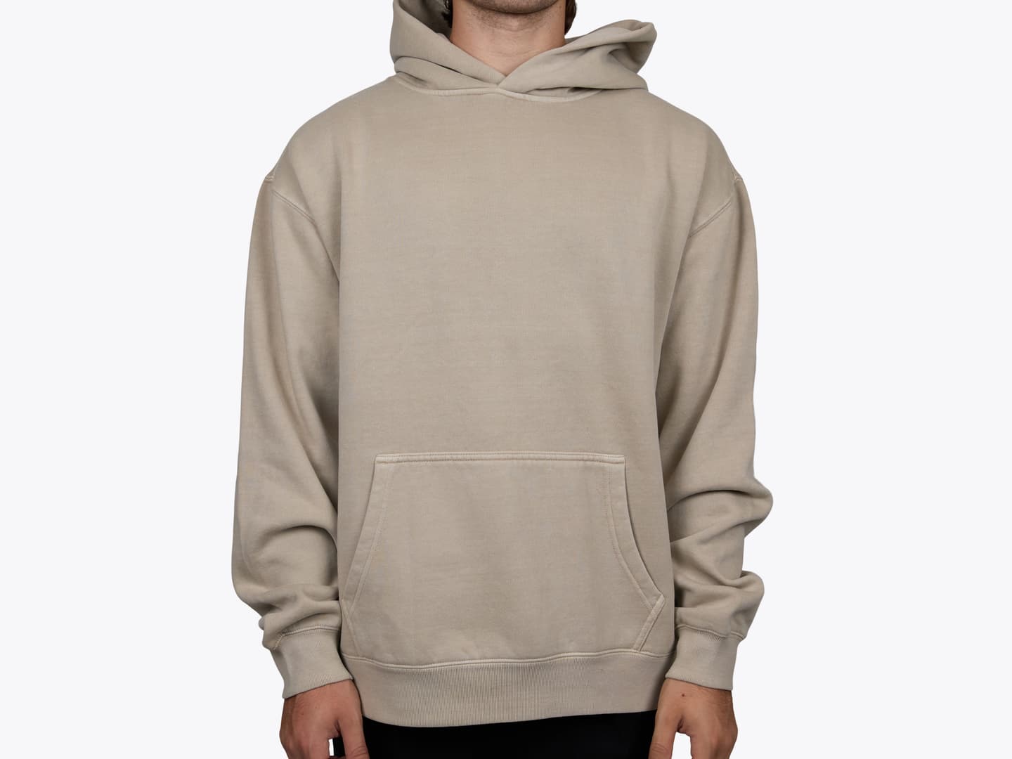 Mens Faded Relax Hood
