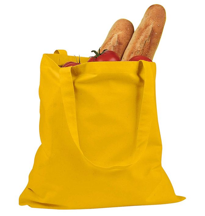 Custom Medium 100% Cotton Canvas Tote Bag – Add Your Logo or Design