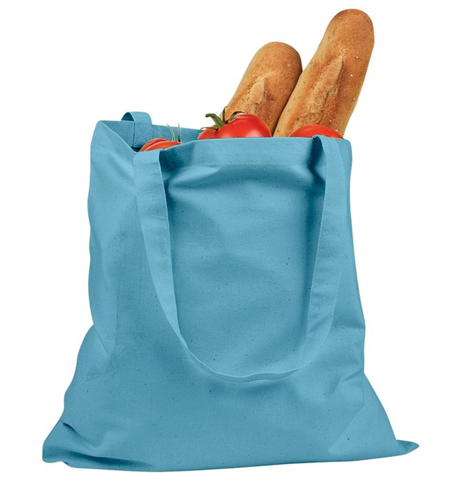 Custom Medium 100% Cotton Canvas Tote Bag – Add Your Logo or Design