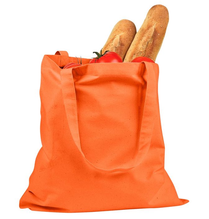 Custom Medium 100% Cotton Canvas Tote Bag – Add Your Logo or Design