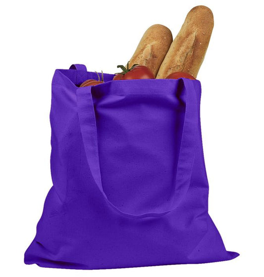 Custom Medium 100% Cotton Canvas Tote Bag – Add Your Logo or Design