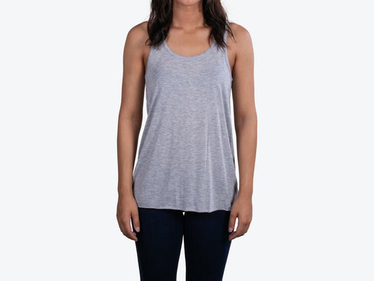 Custom Flowy Racerback Tank – Add Your Logo or Design