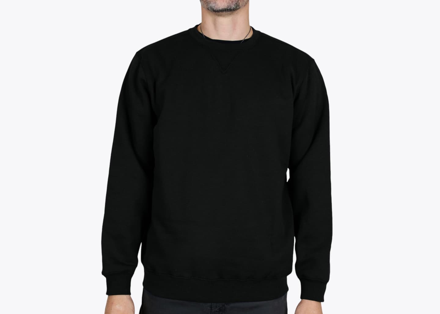 Custom Midweight Crewneck Sweatshirt – Add Your Logo or Design