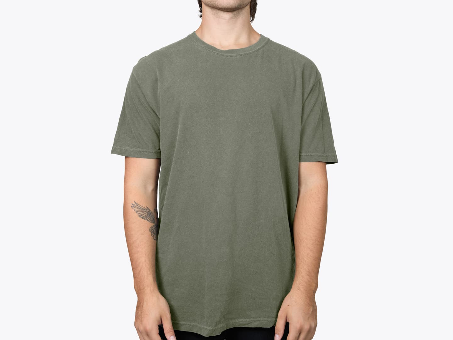 Custom Garment-Dyed Cotton T-Shirt – Add Your Logo or Design