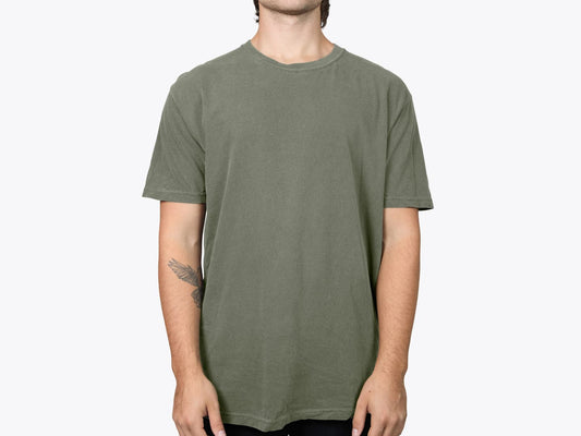 Custom Garment-Dyed Cotton T-Shirt – Add Your Logo or Design