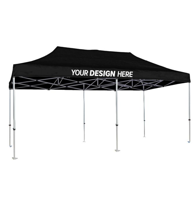 Custom 10' x 20' Heavy Duty Canopy Tent – Add Your Logo or Design