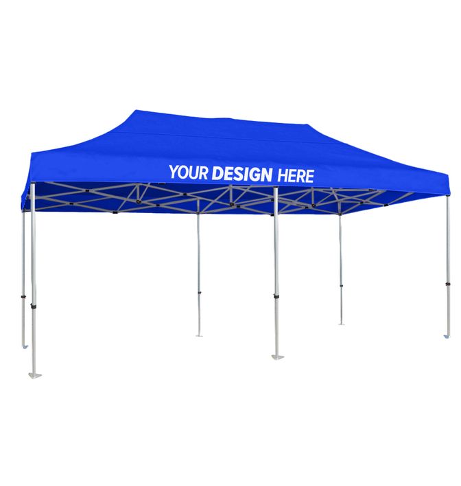 Custom 10' x 20' Heavy Duty Canopy Tent – Add Your Logo or Design