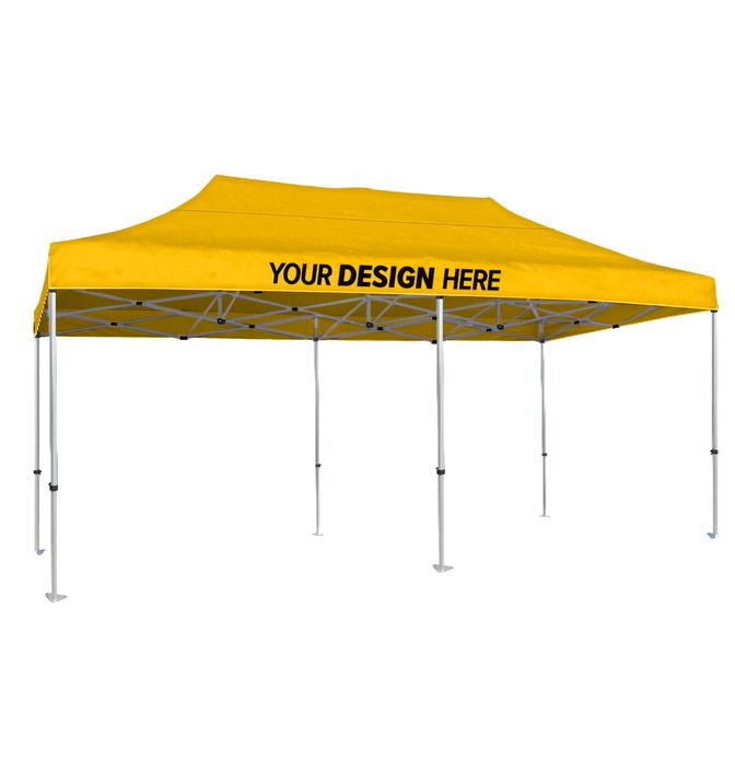 Custom 10' x 20' Heavy Duty Canopy Tent – Add Your Logo or Design