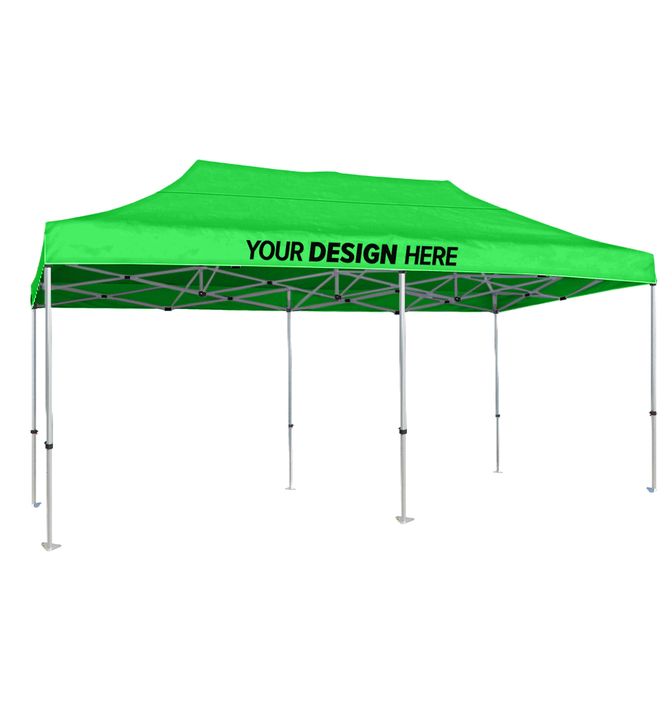 Custom 10' x 20' Heavy Duty Canopy Tent – Add Your Logo or Design