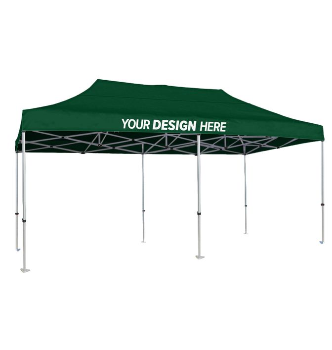 Custom 10' x 20' Heavy Duty Canopy Tent – Add Your Logo or Design