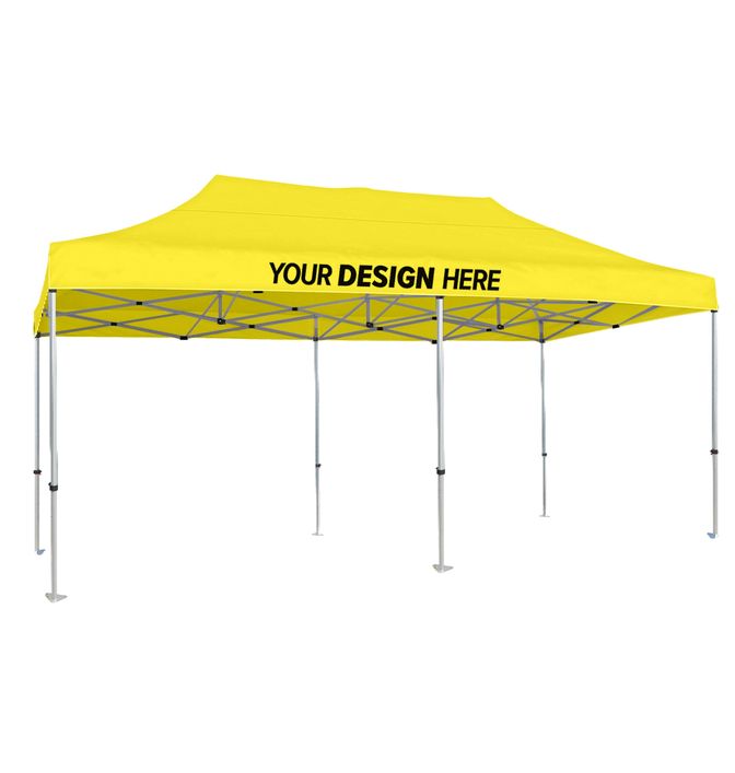 Custom 10' x 20' Heavy Duty Canopy Tent – Add Your Logo or Design