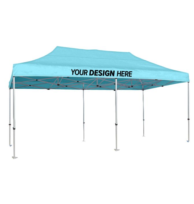 Custom 10' x 20' Heavy Duty Canopy Tent – Add Your Logo or Design