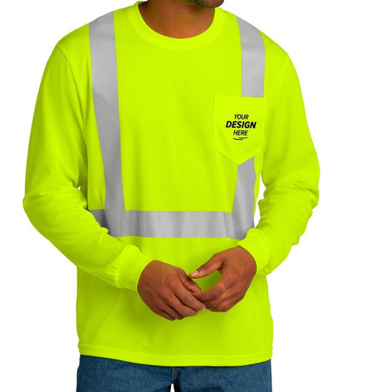CornerStone Class 2 Mesh Long Sleeve Safety Shirt