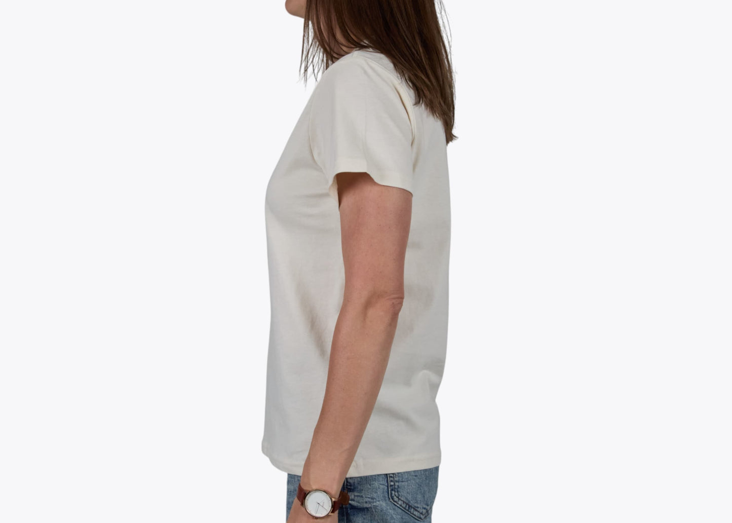 Custom Women’s Maple Cotton T-Shirt – Add Your Logo or Design