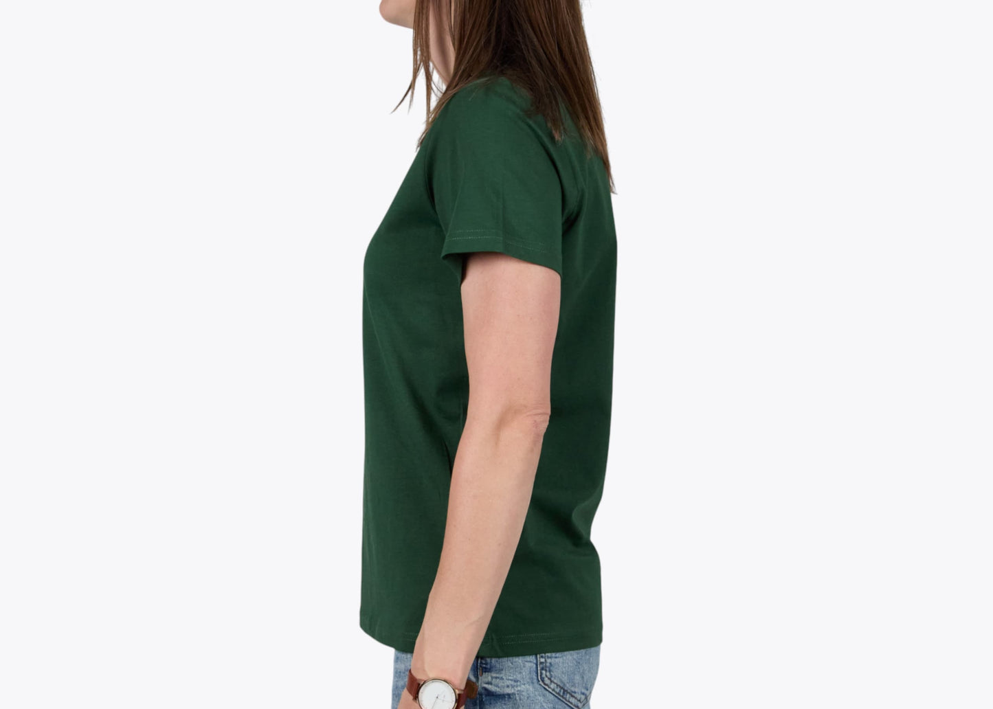 Custom Women’s Maple Cotton T-Shirt – Add Your Logo or Design