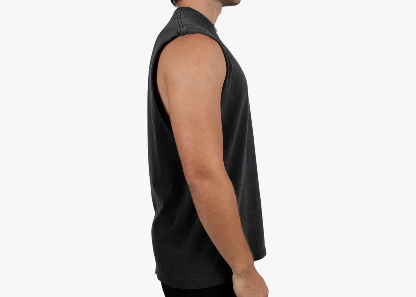 Custom Heavyweight Sleeveless Tee – Add Your Logo or Design