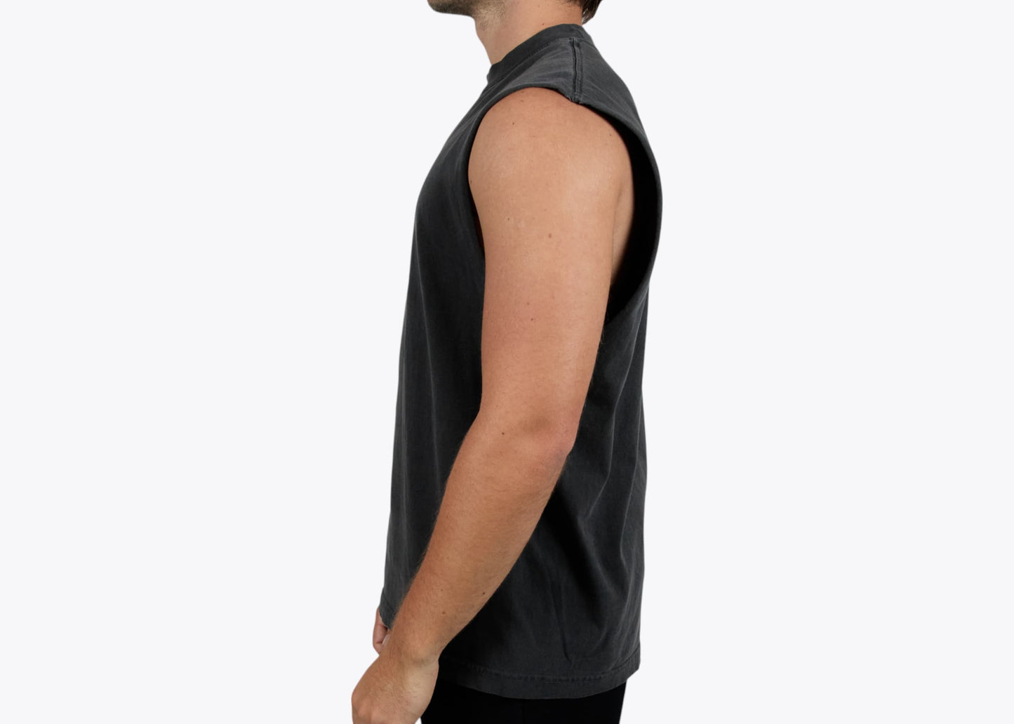 Custom Heavyweight Sleeveless Tee – Add Your Logo or Design