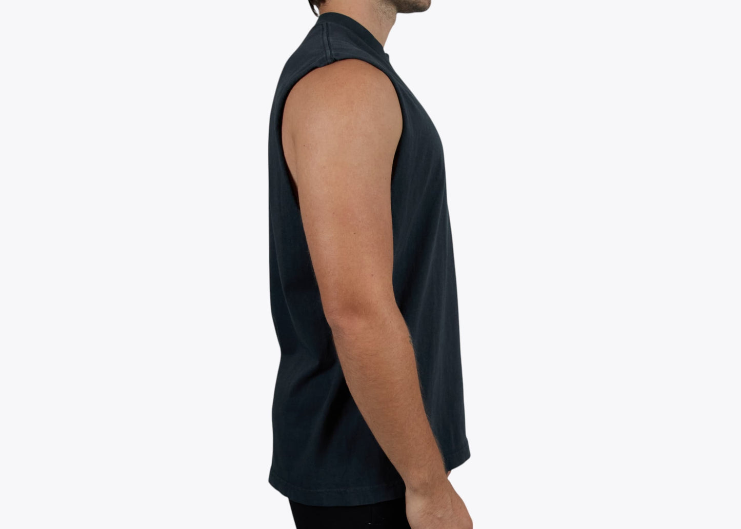 Custom Heavyweight Sleeveless Tee – Add Your Logo or Design