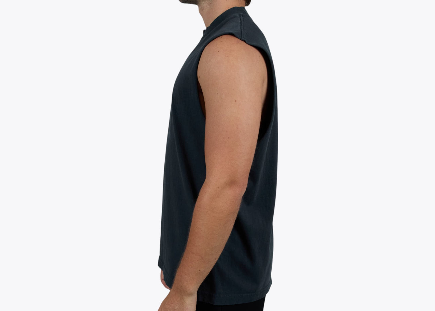 Custom Heavyweight Sleeveless Tee – Add Your Logo or Design
