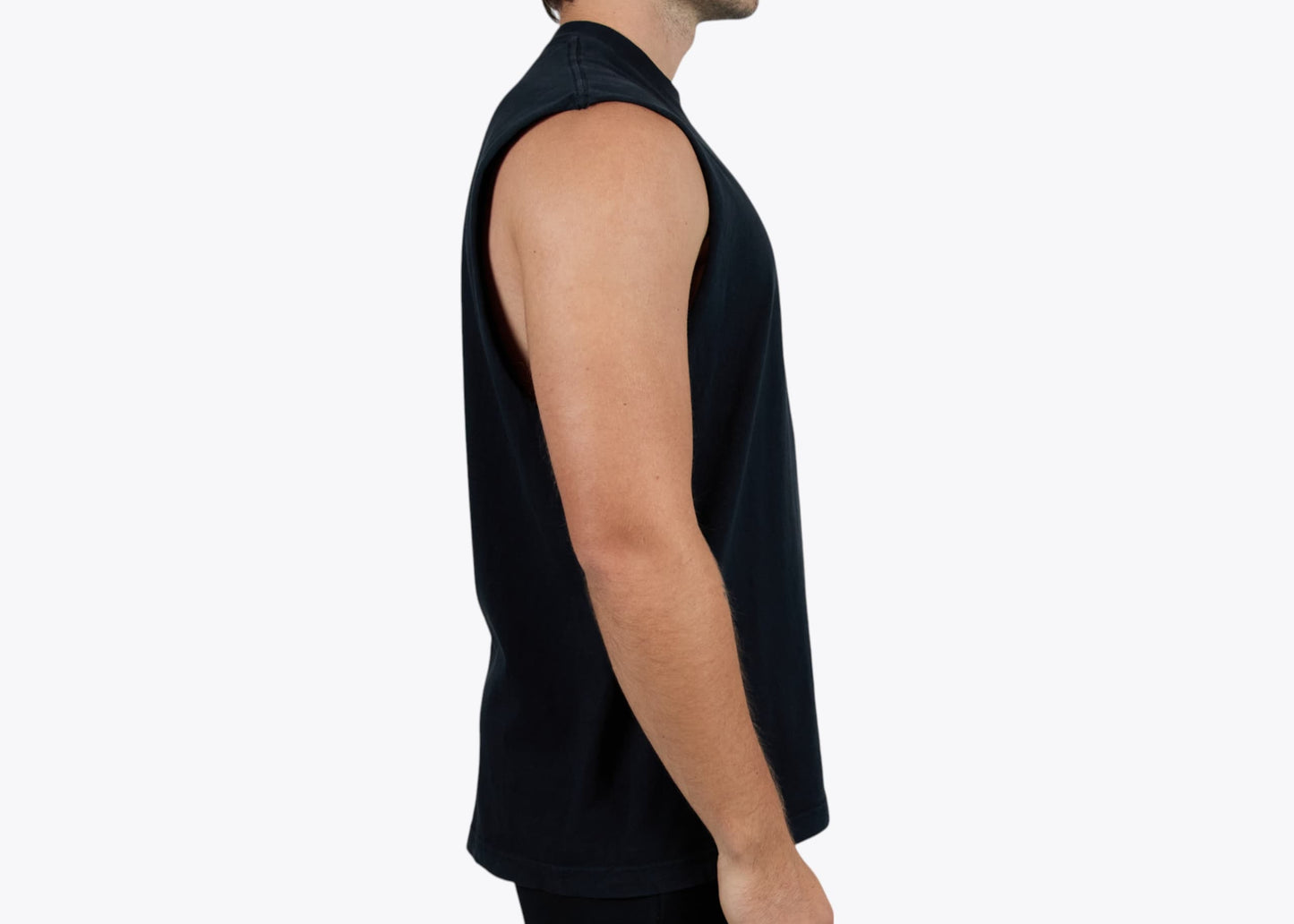 Custom Heavyweight Sleeveless Tee – Add Your Logo or Design