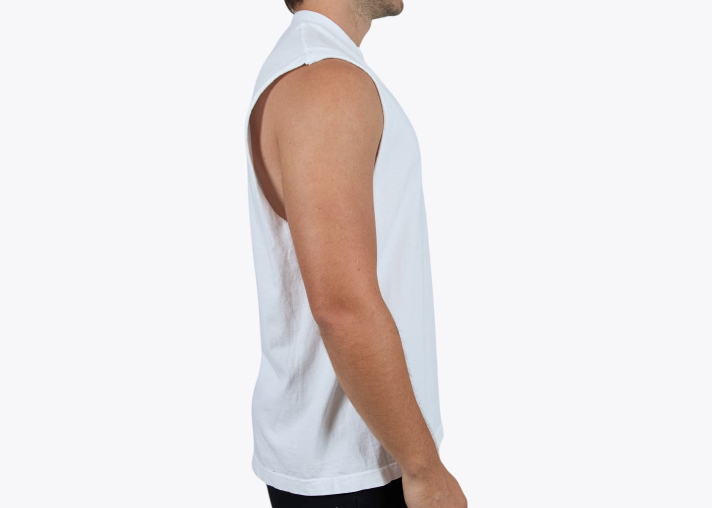 Custom Heavyweight Sleeveless Tee – Add Your Logo or Design
