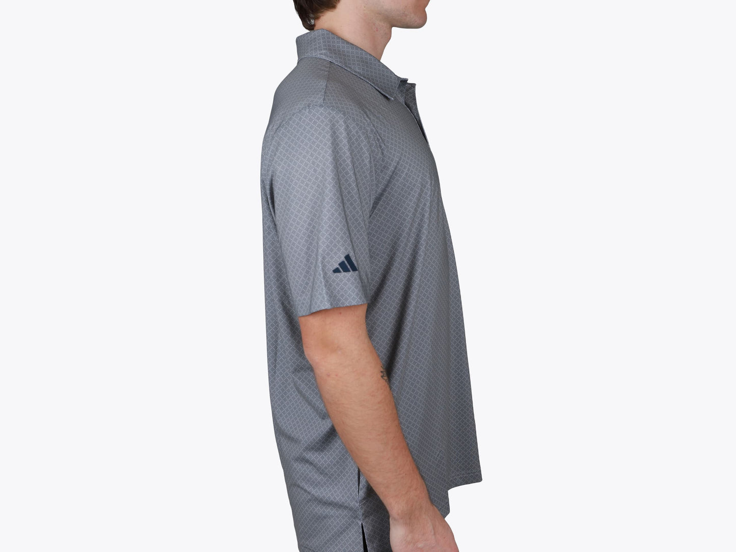 Custom Diamond Dot Print Polo – Add Your Logo or Design