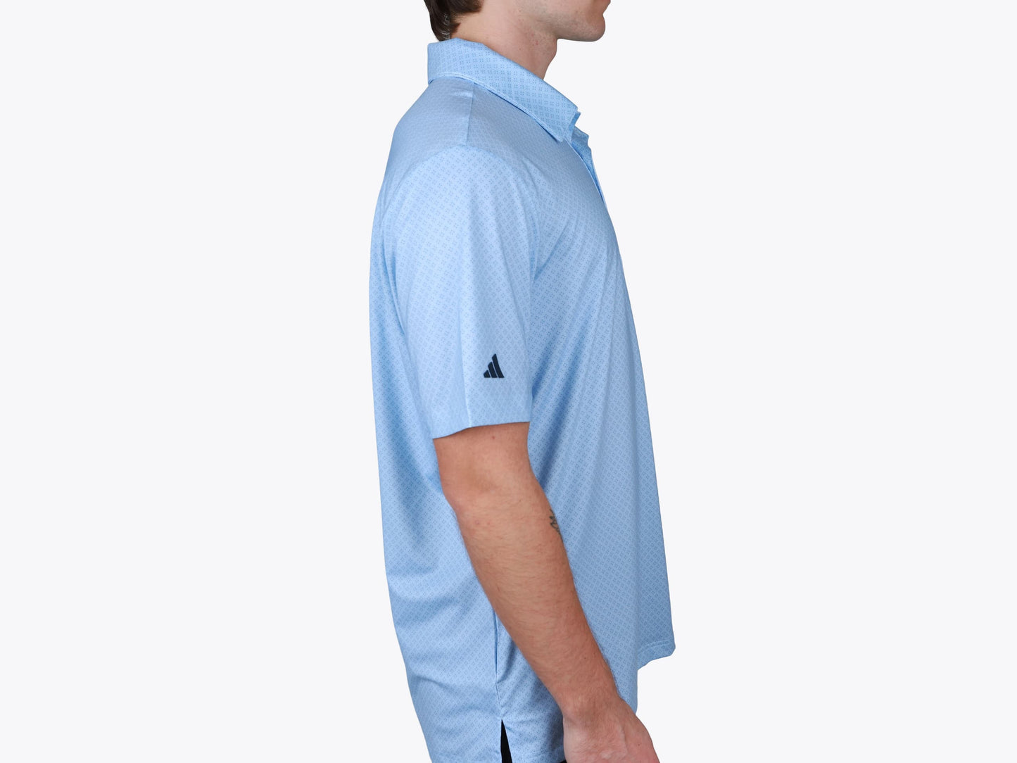 Custom Diamond Dot Print Polo – Add Your Logo or Design